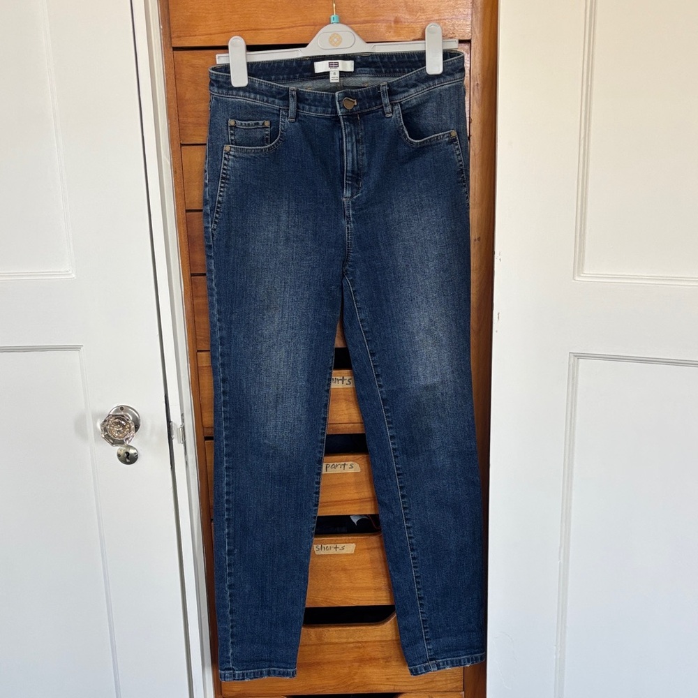 Etcetera Dark Blue Straight Leg Jeans